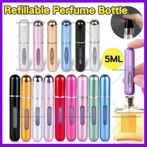 product_image_name-Generic-Refillable Perfume Bottle Easy Refill  Portable Mini Pefrume Atomizer Spray Bottle 5ml Travel Perfume Bottle Atomizer Cosmetic Containers-1