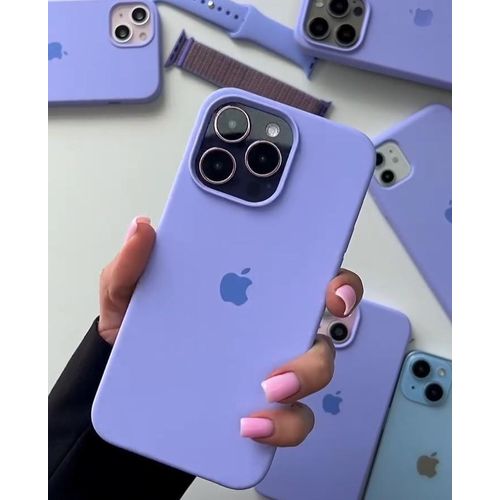 product_image_name-Generic-Apple iPhone 13 Pro Max Original Silicone Case/Cover, Liquid Silicone Phone Case Soft Anti-Scratch Microfiber Lining, Full Body Shockproof Slim Cover/Case-1