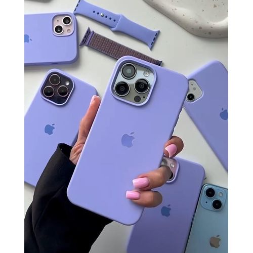 product_image_name-Generic-Apple iPhone 13 Pro Max Original Silicone Case/Cover, Liquid Silicone Phone Case Soft Anti-Scratch Microfiber Lining, Full Body Shockproof Slim Cover/Case-3