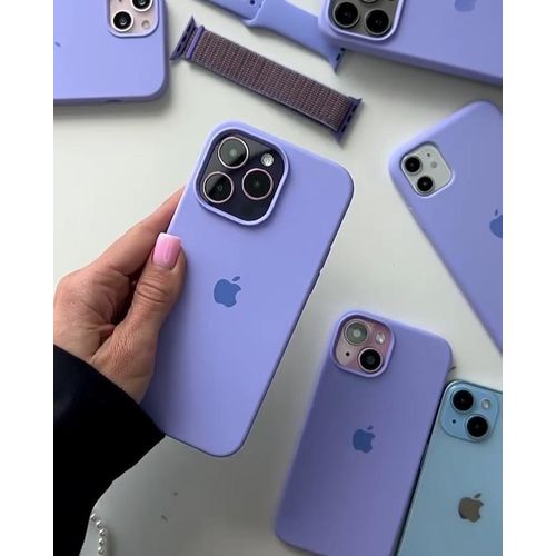 product_image_name-Generic-Apple iPhone 13 Pro Max Original Silicone Case/Cover, Liquid Silicone Phone Case Soft Anti-Scratch Microfiber Lining, Full Body Shockproof Slim Cover/Case-6