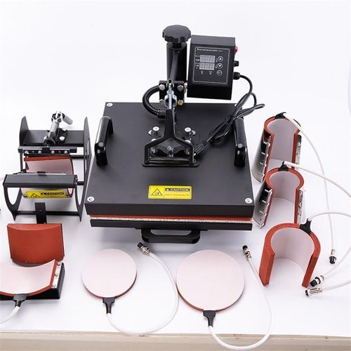 product_image_name-Generic-8 In 1 Heat Press 12 X 15 Inch Heat Transfer Machine 360-Degree Swing Away Digital Shirt Printing Multifunction Heat Transfer Sublimation For T Shirts Mugs Hat Plate Cap-1