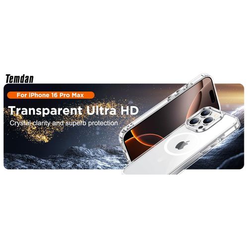 product_image_name-Generic-Clear Magsafe Case for Apple iPhone 16 Pro Max-1