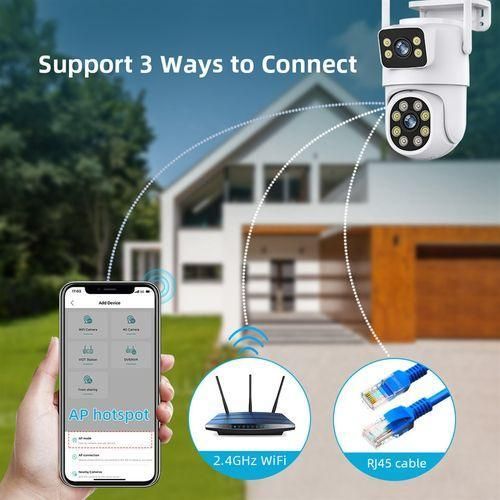product_image_name-Generic-WiFi 8MP 4K HD Smart Security Camera,Outdoor Security Camera-3