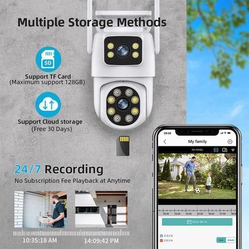 product_image_name-Generic-WiFi 8MP 4K HD Smart Security Camera,Outdoor Security Camera-4