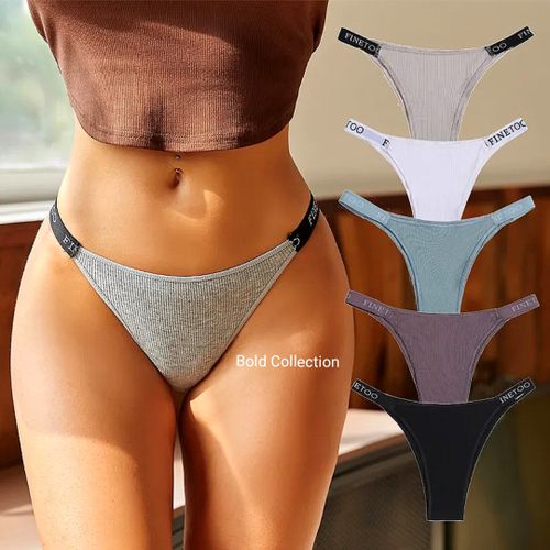 Fashion 3PCs Fine Too Pure Cotton Bikini Women Panties Ladies