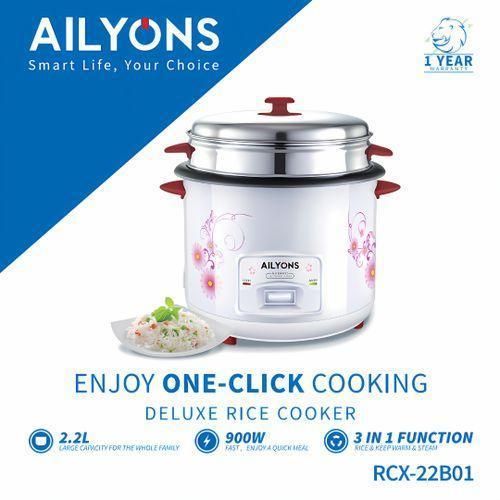 product_image_name-AILYONS- 2.2L Electric Rice Cooker – Compact & Efficient-4