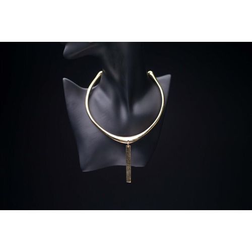 product_image_name-Ethereal-Born Beautiful-Pure Brass Neckpiece-Handmade-1