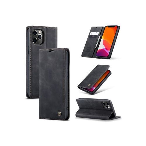 product_image_name-Generic-Caseme For IPhone 12 Pro  Flip Leather Wallet Case-2