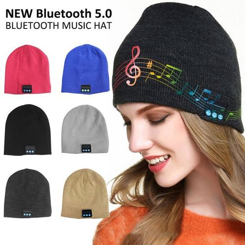 Generic Bluetooth V5.0 Beanie Hats,Hand Free Wireless Headphone @ Best  Price Online