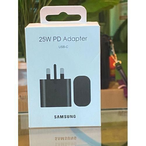 product_image_name-Samsung-Galaxy A55 5G TYPE -C PD Adapter 25W - Black-1