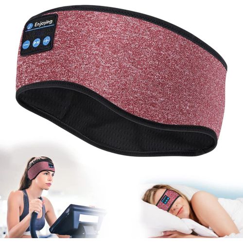 MUSICOZY Sleep Headphones Bluetooth Headband Sleeping Headphones Sleep Mask, Wireless Sleep Mask Earbuds for Side Sleepers Men Women Office Nap Air