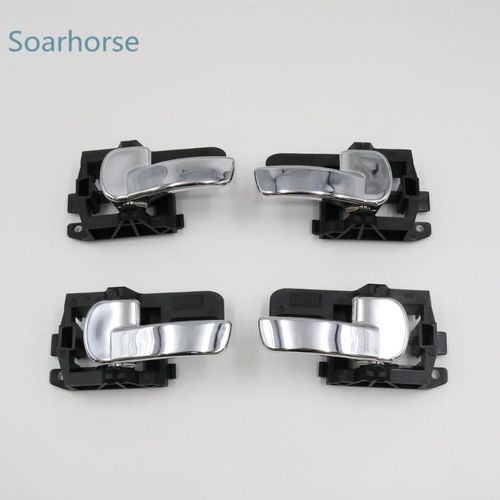 2pcs Interior Door Handle For Nissan Qashqai J10 2007 2008 2009