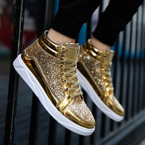 Fashion Mens Ankle Top Canvas Shoes Gold Best Price Online Jumia Kenya