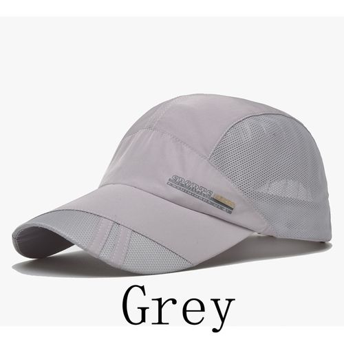 Generic Dry Running Baseball Summer Mesh 8 Colors Cap Cap Visor Mens Hat  Sport Cool Fashion Quick Outdoor Popular -grey @ Best Price Online