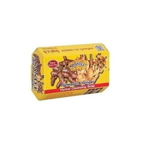 product_image_name-Asantee- 3pc Turmeric & Ginger With Honey Herbal Cleansing Soap-125g-1