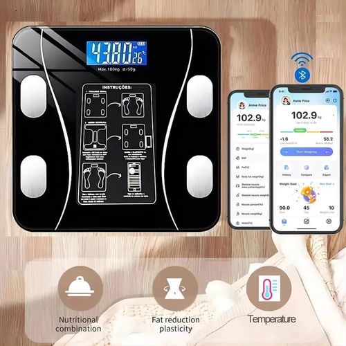 product_image_name-Generic-Intelligent Bluetooth BMI Smart Weighing Scale with OKOK App,-2