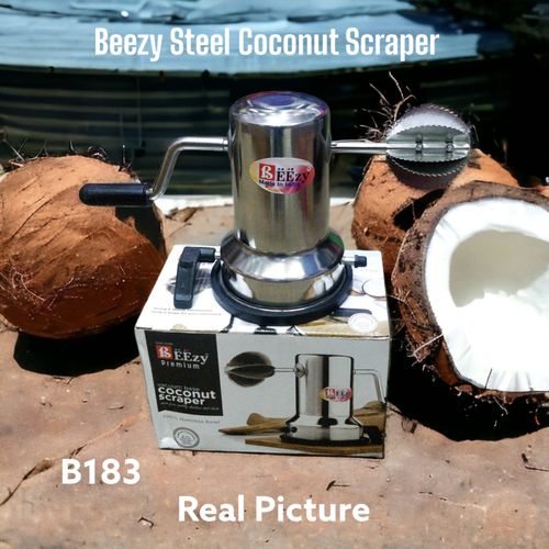 Stainless Steel Vacuum Base Coconut Scraper with Stainless Steel blade  Grater for Kitchen Manual Coconut Scraper Coconut scraper Machine Manual