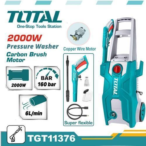 TOTAL Pressure Washers 2000 Watts High Pressure Washer 2000W CAR WASH MACHINE Water Gun Sprayer