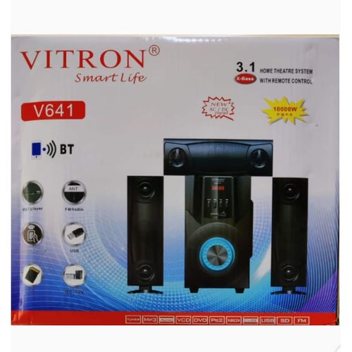 Vitron V641 Sub-Woofer ,USB/FM/BT-10 