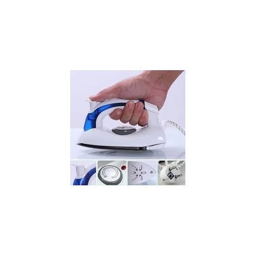 product_image_name-Generic-Foldable Electrical Steam Travel Iron Box – White/Blue-2