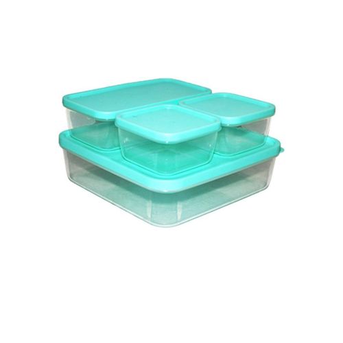 product_image_name-Generic-TUPPERWARE 5PCS PLASTIC FOOD STORAGE CONTAINERS / REFRIGERATOR FOOD STORAGE CONTAINERS-2