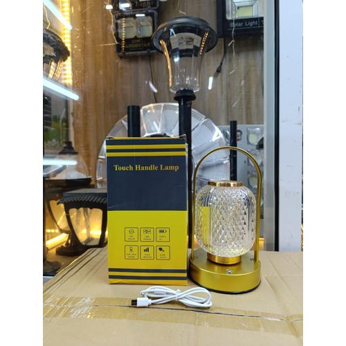 product_image_name-Generic-Touch Handle Rechargeable Table Lamp – Portable LED Desk & Bedside Light-1