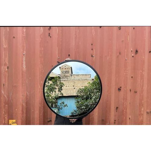 product_image_name-Mirror Mirror-60 cm Decorative Black Round Mirror-5