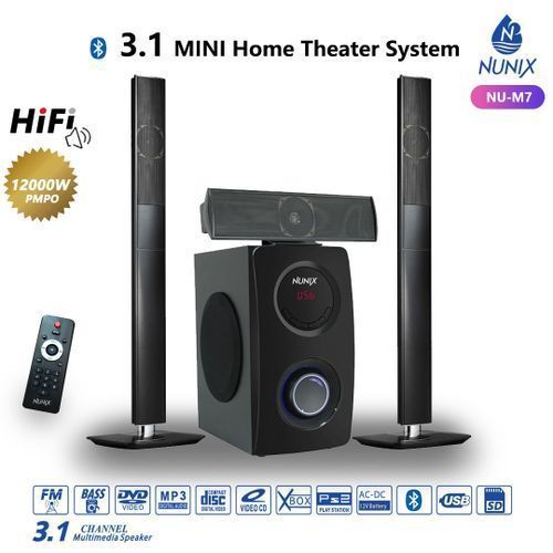 Nunix HI-FI Home Theater Speakers-tall 
