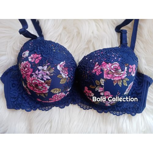 Binnys Sexy Floral Shades Comfy Embroidered Brassier Cup D @ Best Price  Online