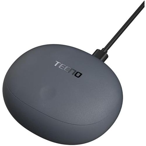 product_image_name-Tecno-True 1 42dB Active Noise Cancellation, 45hr Playtime, Havy Bass, IPX5, Wireless Headsets - Grey-3