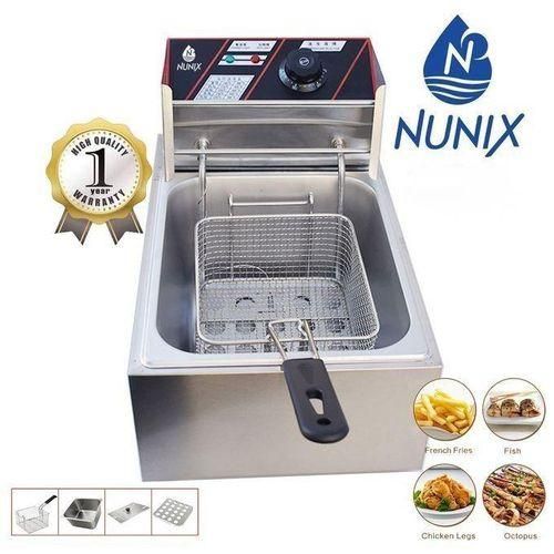 product_image_name-Nunix-Single deep fryer 6litres-2