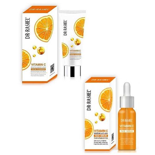 dr rashel vitamin c brightening and anti aging face serum