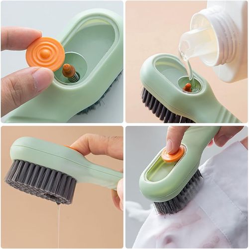 product_image_name-Generic-2pcs Multifunction Cleaning Brush Soap Dispenser Brush-7