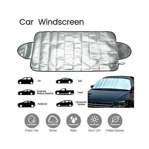 Car Windshield Snow Protect Cover Aluminium Film Ice Frost Sun Shield  Protector