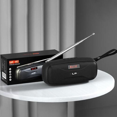 product_image_name-LP-V57 Wireless Bluetooth,USB,TF card,FM Radio. Hands free Mini Speaker. Removeable Li battery.Super bass Speakers-1