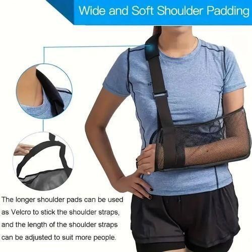 product_image_name-Generic-adjustable mesh arm sling with a shoulder immobilizer.-1