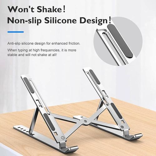 product_image_name-RichRipple-Aluminum Alloy Portable Laptop Stand Adjustable Height Foldable Computer Stand-3