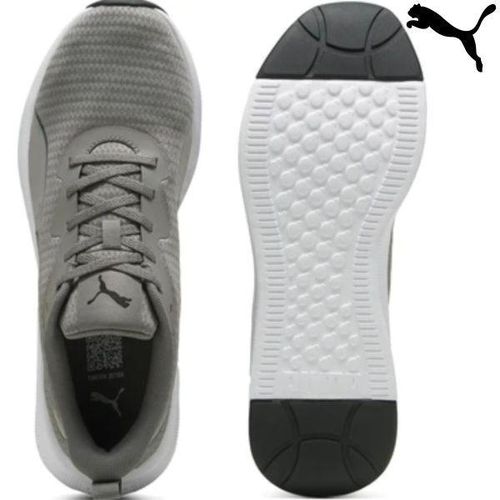 product_image_name-Puma-Running Shoes Flyer Lite  - Grey/white-1