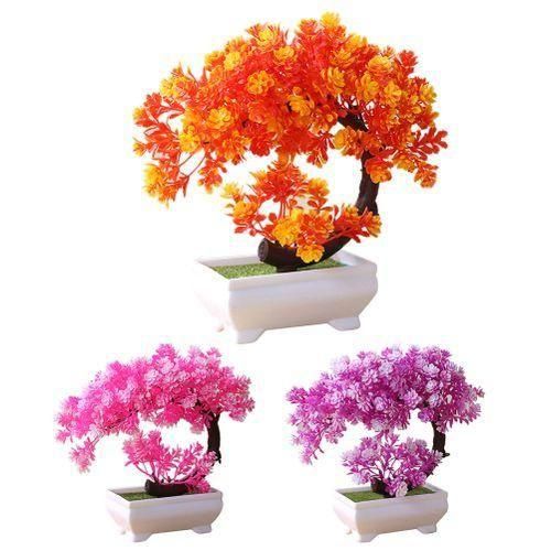 product_image_name-Generic-Simulation Potted Bonsai Tree Artificial Plant Desk Ornament Home Decor-2