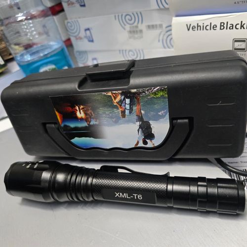 product_image_name-Generic-Professional-Grade 2000 Lumens XML T6 Flashlight – High-Powered Zoomable Torch with Multiple Modes for Outdoor and Survival Use-2