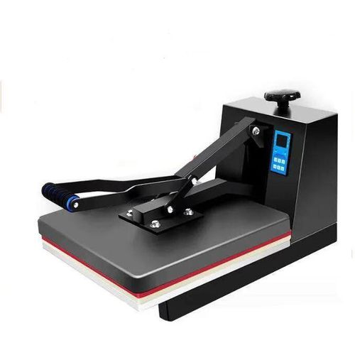product_image_name-Generic-Multifunctional 220v Electric Flatbed Printer Heat Press Machine Sublimation Transfer 38x38 T-Shirts Metal Fabric-2