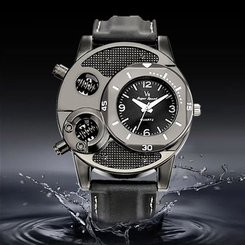 Generic V8 Wrist Watches Men s Sport Waterproof Quartz Watch Black Best Price Online Jumia Kenya