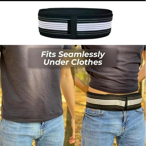 product_image_name-Generic-Lower Back Pain Relief Support Belt – Adjustable Lumbar Support (110cm & 140cm)-3