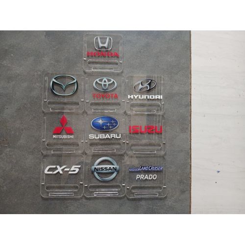 product_image_name-Generic-Toyota Clear High Quality Customized Insurance Pocket Stickers -1