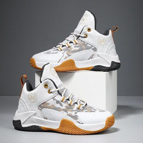 Boys gold basketball shoes sales
