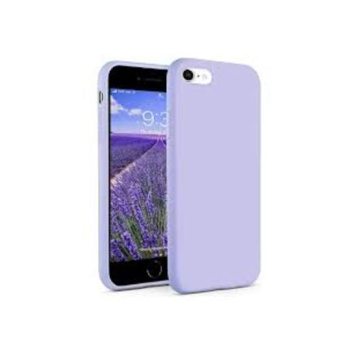product_image_name-Generic-iPhone 8 Soft Silicone Back Cover Case, Protective Shockproof Ultra-Thin Anti-Scratch Anti-Fingerprint Phone Cover, Purple-2