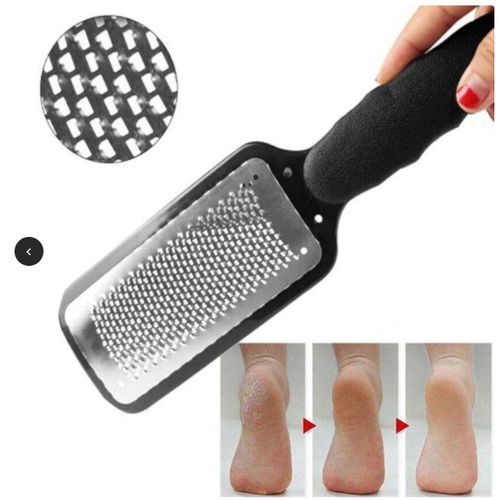 Callus Remover File Tool, Colossal Foot Rasp, Foot Scrubber, Heel Scraper, Pedicure Exfoliator to Remove Dead Hard Skin, Medical Stainless Steel Grade