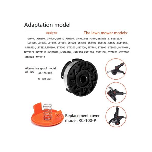 915 Generation Weed Eater Spool for BLACK DECKER AF-100-3ZP String Trimmers  @ Best Price Online