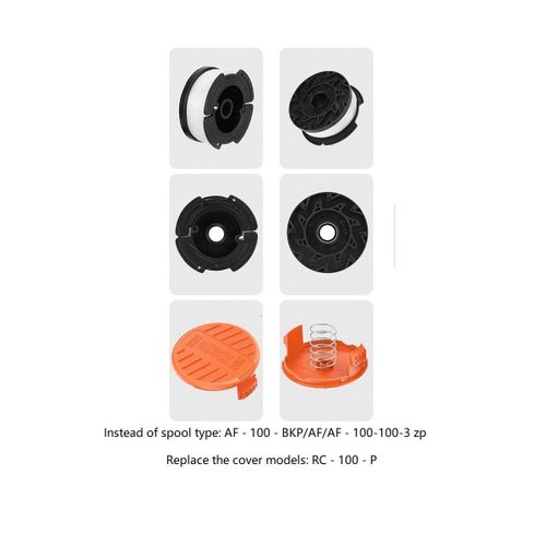 915 Generation Weed Eater Spool for BLACK DECKER AF-100-3ZP String