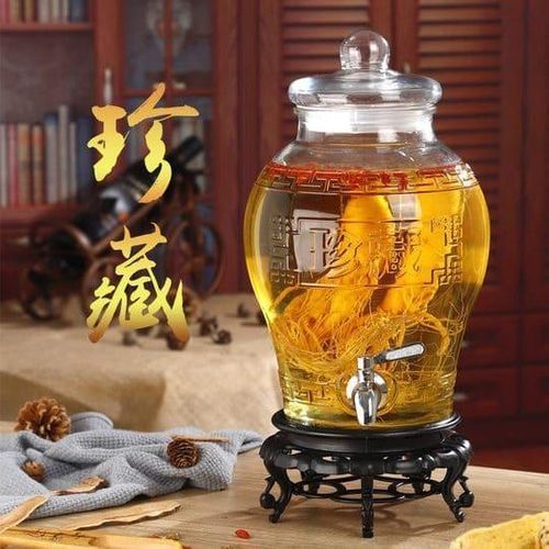 product_image_name-Generic-5L Glass Beverage Dispenser With Faucet -2